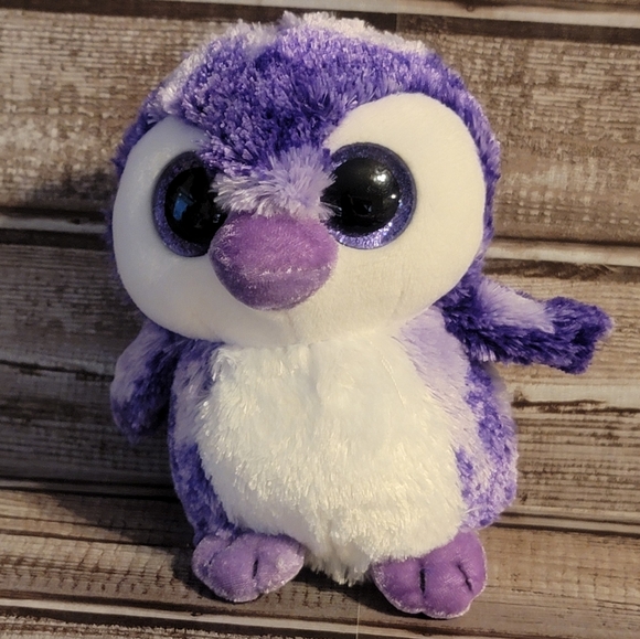 Wild Republic Stuffed Purple Owl - Picture 1 of 7